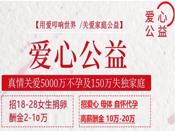 武宣捐卵助孕生子 爱心志愿者招募